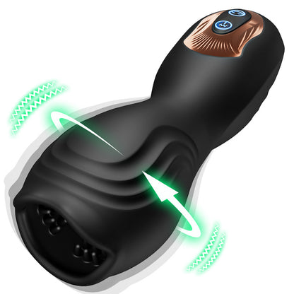 Alex – Intelligenter drehender Multi-Frequenz-Vibrations-Eichel-Trainer