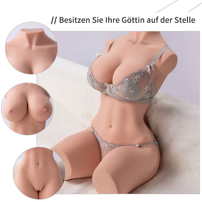 ERIKA Großes Brust E-Cup Sexpuppen Doppelkanal Realistisches Sexpuppen