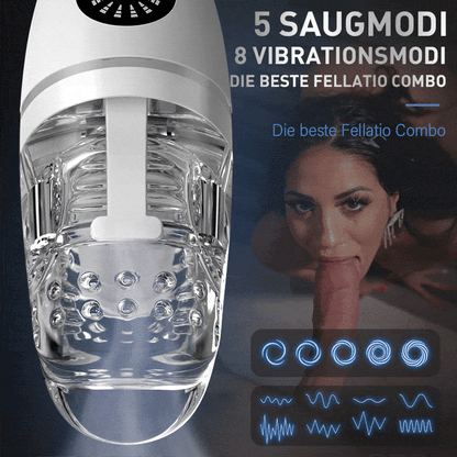 Platypus 8 Vibratoren 5 Klemm-Blowjob-Masturbator-Cup