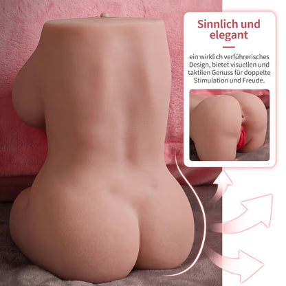 3 Geschwindigkeiten, 9 Frequenzen Vibratorpuppe, 3,6 Pfund