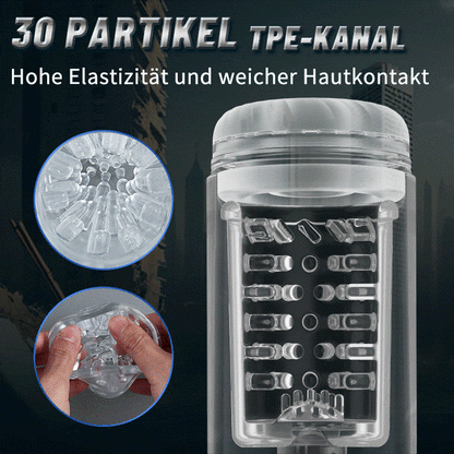 9 Rotierender & schiebender & saugender Masturbator Cup Männlich Männer Sexspielzeug