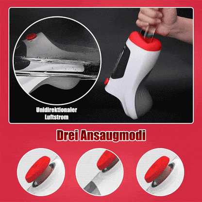 Ms.Agent - Leten 10 Vibrations & Vakuum-Luftventil Deep Throat Männlicher Masturbator