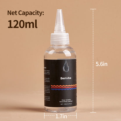 Seekheart X Bestvibe - 240ml/120ml Gleitgel auf Wasserbasis, langanhaltendes Intimgleitgel, toysicher & kondomkompatibel