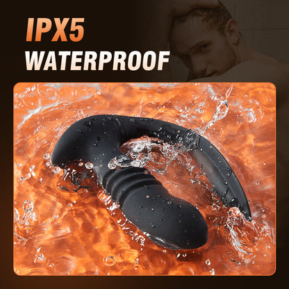 Vibrierendes Teleskop-Massagegerät für Paare