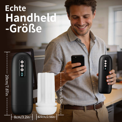 Sophia – Starke Saugkraft Bestes Preis-Leistungs-Verhältnis Kristallklare Größenangabe Automatischer Masturbator