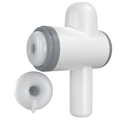 Tiden-Automatische Schmierung 8 Push 8 Suck Handheld Male Masturbator