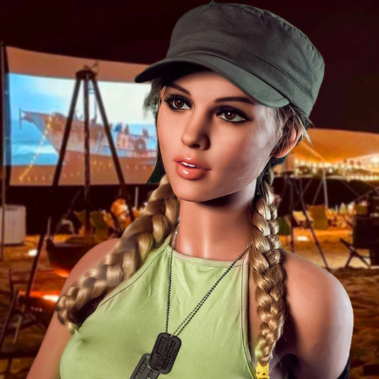 Tanja 166cm Lebensechte Amerikanischer weibliche Soldaten sex doll 40 kg