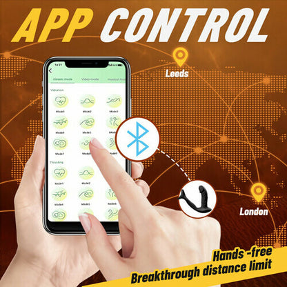 9-Frequenz-Oszillations- und Vibrations-Analvibrator mit Penisring