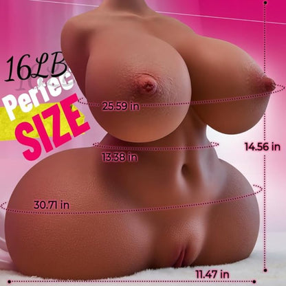 Leonie-Tropfenförmige Brüste und Sanduhrfigur Große Titten Sex Puppen