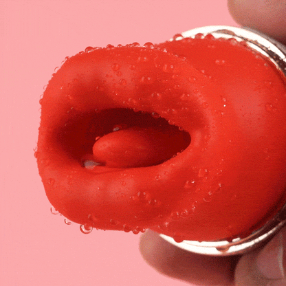 Seraphina - Mund Zunge 4-in-1 Lecken & Beißen & Saugen & Vibrator für Klitorisstimulation