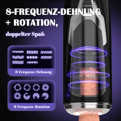 【SALE】Warrior Rotieren 3 IN 1 Automatischer Masturbator Cup