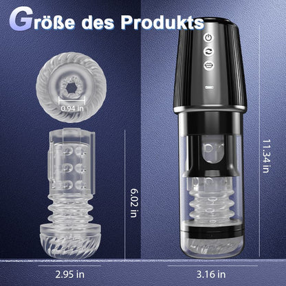 5 Rotierend 5 Lutschend 7 Vibrierend Masturbation & Training 2 IN 1