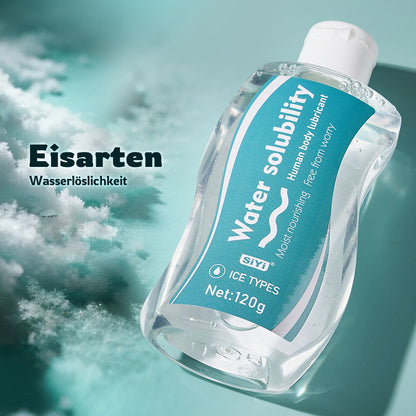 SiYi Ice Sensation Kühlendes Gleitmittel auf Wasserbasis – für intensive Intimität und Sexspielzeug (120 g)