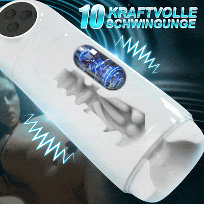 Skyline-10 Saugen 10 Vibrieren Männlicher Masturbator