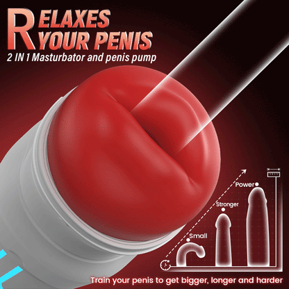 Soren-Saugender vibrierender männlicher Masturbator