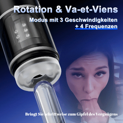 【HOT】Pioneer 3-in-1 Masturbation Cup Teleskop Saugvibration