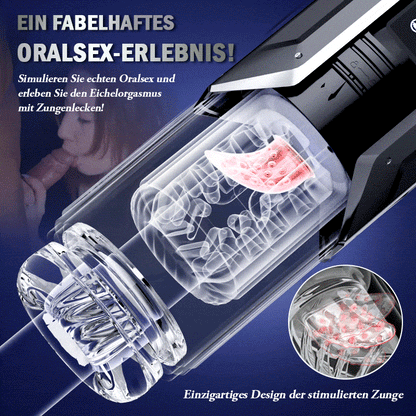 King -100% Wasserdicht 4 IN 1 Automatischer Masturbator für Männer