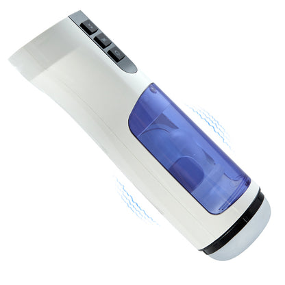 Cosmic Warrior 2 7 Frequenzen Vibrieren Beheizte Einziehbare Masturbation Cup