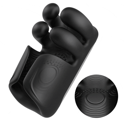 Automatischer 10 Finger Pinchin & Tapping für Massage Therapie Penis Vibrator