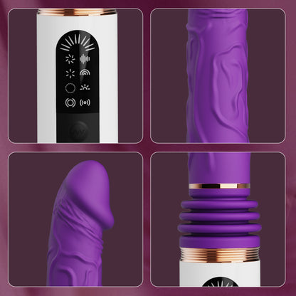 ARLIE 5-Frequenz-Dehnung 8-Frequenz-Vibration Elektrischer Dildo