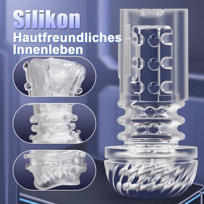 5 Rotierend 5 Lutschend 7 Vibrierend Masturbation & Training 2 IN 1