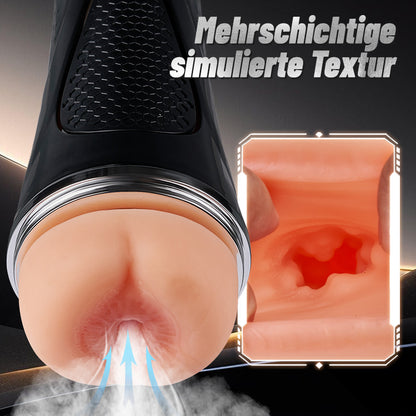 Anal Bliss Pro-Simulierter Kanal mit Pellet-Gefühl Anal Entrance Manual Squeeze Male Masturbator