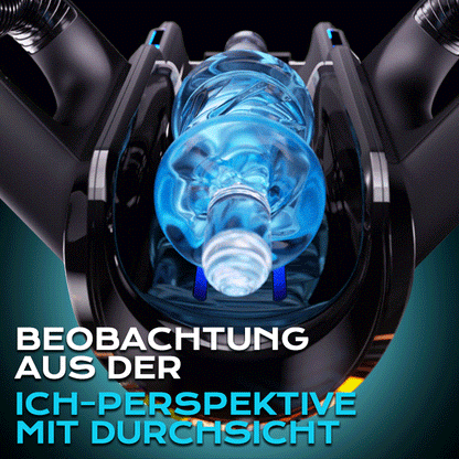 LETEN Masturbator mit 10 stoßenden Hochgeschwindigkeits und Telefonhalter