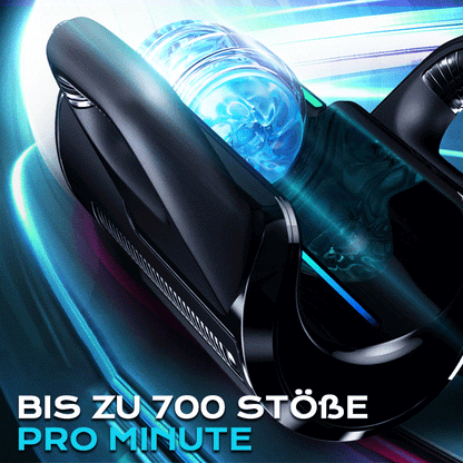 LETEN Masturbator mit 10 stoßenden Hochgeschwindigkeits und Telefonhalter