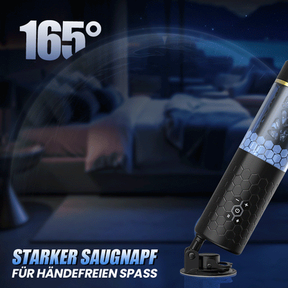 【Bevorzugt】STORM - SPINNE Stoßen Rotieren 6 Frequenzen 3 Geschwindigkeiten Elektrischer Masturbator