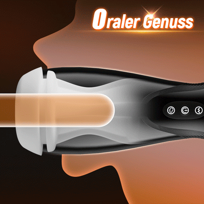 SolaceX - 8 Sucking 10 Vibrating One Touch Orgasm Digital Vacuum Masturbator