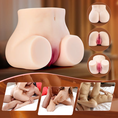 5 Saug-Masturbator realistische Vagina und Arsch  2,9 kg