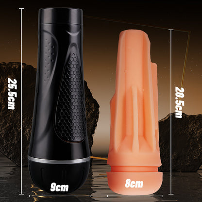 Anal Bliss Pro-Simulierter Kanal mit Pellet-Gefühl Anal Entrance Manual Squeeze Male Masturbator