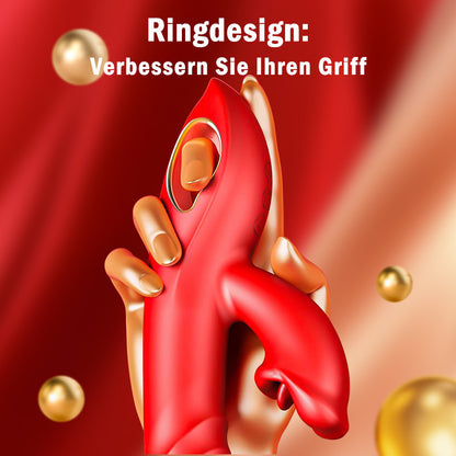 4-in-1-G-Punkt-Vibrator, lippenbeißende Klitorisstimulation, Sexspielzeug für Frauen und Paare