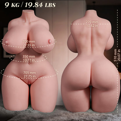 Lana - S Kurve Albtraum-Wassertropfen-Brust × Hüftgöttin × echte Große Titten Sex Puppen