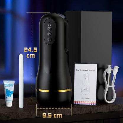 Captain - 5 Sucking 10 Vibrating Simulated Vagina Eingang Männliche Masturbation Cups