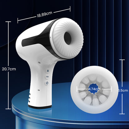 【Versand am 26. Juli】William - Durchs Loch Vibrieren Streicheln Männliche Masturbation Cup