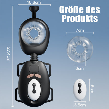 AssistPro-Freihändig! 9 Stretch 9 Vibrationsgürtel Wearable Masturbator