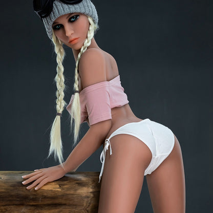 Joyce-158cm Rock Girl Ganzkörperbewegliche 32kg Sexpuppe