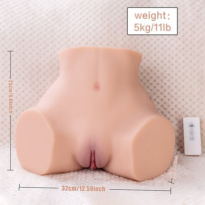 【Luona】5.4 kg Muschi Saugen + Gesäß  Vibrieren Sexpuppe
