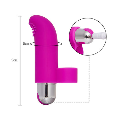 Finger Vibrator Lila  mit 10 Vibrationen